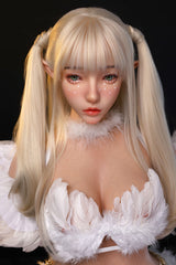 Real Skin Texture Elf Full Silicone Sex Doll Torso Riley #213