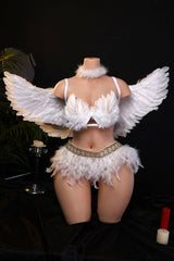 Real Skin Texture Elf Full Silicone Sex Doll Torso Riley #213