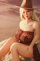 170cm/5ft7 Blonde Tall Hybrid Sex Doll with Silicone Head Pia #S7
