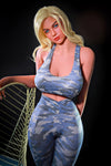 170cm/5ft7 Blonde Busty Hybrid Sex Doll with Silicone Head Meghan #S9