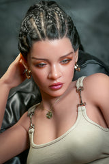 166cm/5ft5 Latina Hybrid Sex Doll with Silicone Head Fia #S13