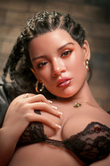 166cm/5ft5 Latina Hybrid Sex Doll with Silicone Head Fia #S13