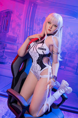 169cm/5ft7 D-Cup Elf Real Skin Texture Fantacy Full Silicone Sex Doll Claire #473