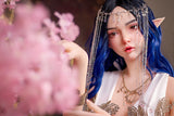 160cm/5ft3 Fantasy Elf Hybrid Sex Doll with ROS Silicone Head Emery #M8
