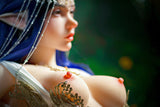 160cm/5ft3 Fantasy Elf Hybrid Sex Doll with ROS Silicone Head Emery #M8