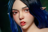 160cm/5ft3 Fantasy Elf Hybrid Sex Doll with ROS Silicone Head Emery #M8