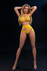 169cm/5ft7 D-Cup Real Skin Texture Milf Full Silicone Sex Doll Wilma #096