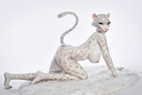 165cm/5ft5 D-cup Full Silicone Furry Sex Doll Velara White