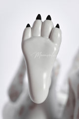 165cm/5ft5 D-cup Full Silicone Furry Sex Doll Velara White