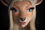 170cm/5ft7 BBW Full Silicone Deer Head Furry Sex Doll Cerina