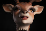 170cm/5ft7 BBW Full Silicone Deer Head Furry Sex Doll Cerina