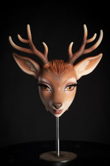 170cm/5ft7 BBW Full Silicone Deer Head Furry Sex Doll Cerina