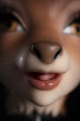 170cm/5ft7 BBW Full Silicone Deer Head Furry Sex Doll Cerina