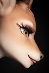 170cm/5ft7 BBW Full Silicone Deer Head Furry Sex Doll Cerina