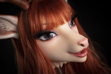 170cm/5ft7 BBW Full Silicone Deer Girl Furry Sex Doll Cerina