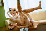155cm/5ft1 B-Cup Full Silicone Furry Realistic Sex Doll Lyora