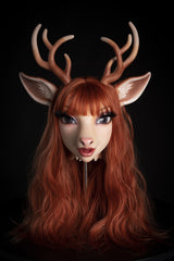 170cm/5ft7 BBW Full Silicone Deer Girl Furry Sex Doll Cerina