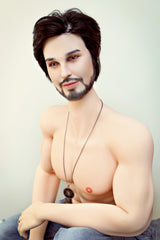 162cm/5ft4 Realistic Hybrid Male Sex Doll with Silicone Head Albert