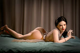 159cm/5ft2 A-Cup Skinny Hybrid Sex Doll with Silicone Head Kay #S16