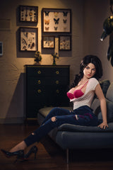 160cm/5ft3 Busty Hybrid Sex Doll with Silicone Head Dallas #S15