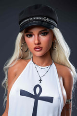 168cm/5ft6 Beauty Real Skin Texture Full Silicone Sex Doll Enya #113