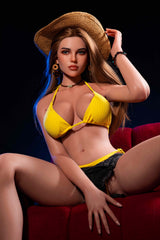 169cm/5ft7 D-Cup Real Skin Texture Full Silicone Sex Doll Megan #122