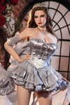 169cm/5ft7 D-Cup Real Skin Texture Full Silicone Sex Doll Ursulina #124