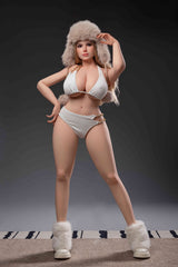 163cm/5ft4 BBW Fat Body Real Skin Texture Full Silicone Sex Rosemary #112