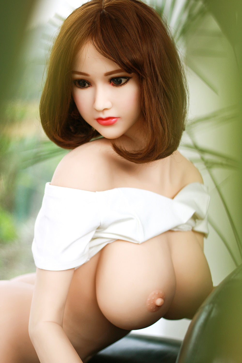 158cm/5ft2 G-Cup Big Breast Asian TPE Sex Doll Yaoyao #109