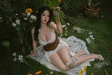 164cm/5ft5 Korean Movable Jaw ROS Full Silicone Sex Doll Elara #M26