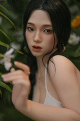 164cm/5ft5 Korean Movable Jaw ROS Full Silicone Sex Doll Elara #M26