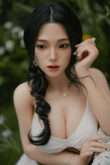 164cm/5ft5 Korean Movable Jaw ROS Full Silicone Sex Doll Elara #M26