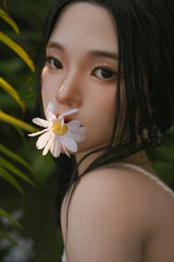 164cm/5ft5 Korean Movable Jaw ROS Full Silicone Sex Doll Elara #M26