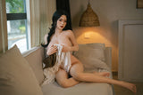 164cm/5ft5 Korean Movable Jaw ROS Full Silicone Sex Doll Elara #M26