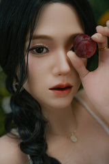 164cm/5ft5 Korean Movable Jaw ROS Full Silicone Sex Doll Elara #M26