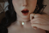 164cm/5ft5 Korean Movable Jaw ROS Full Silicone Sex Doll Elara #M26