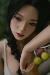 164cm/5ft5 Korean Movable Jaw ROS Full Silicone Sex Doll Elara #M26