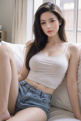 148cm/4ft10 Asian Real Size TPE Sex Doll Dora #221
