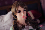 155cm/5ft1 A-Cup Asian Small Breast TPE Sex Doll Pearl #90