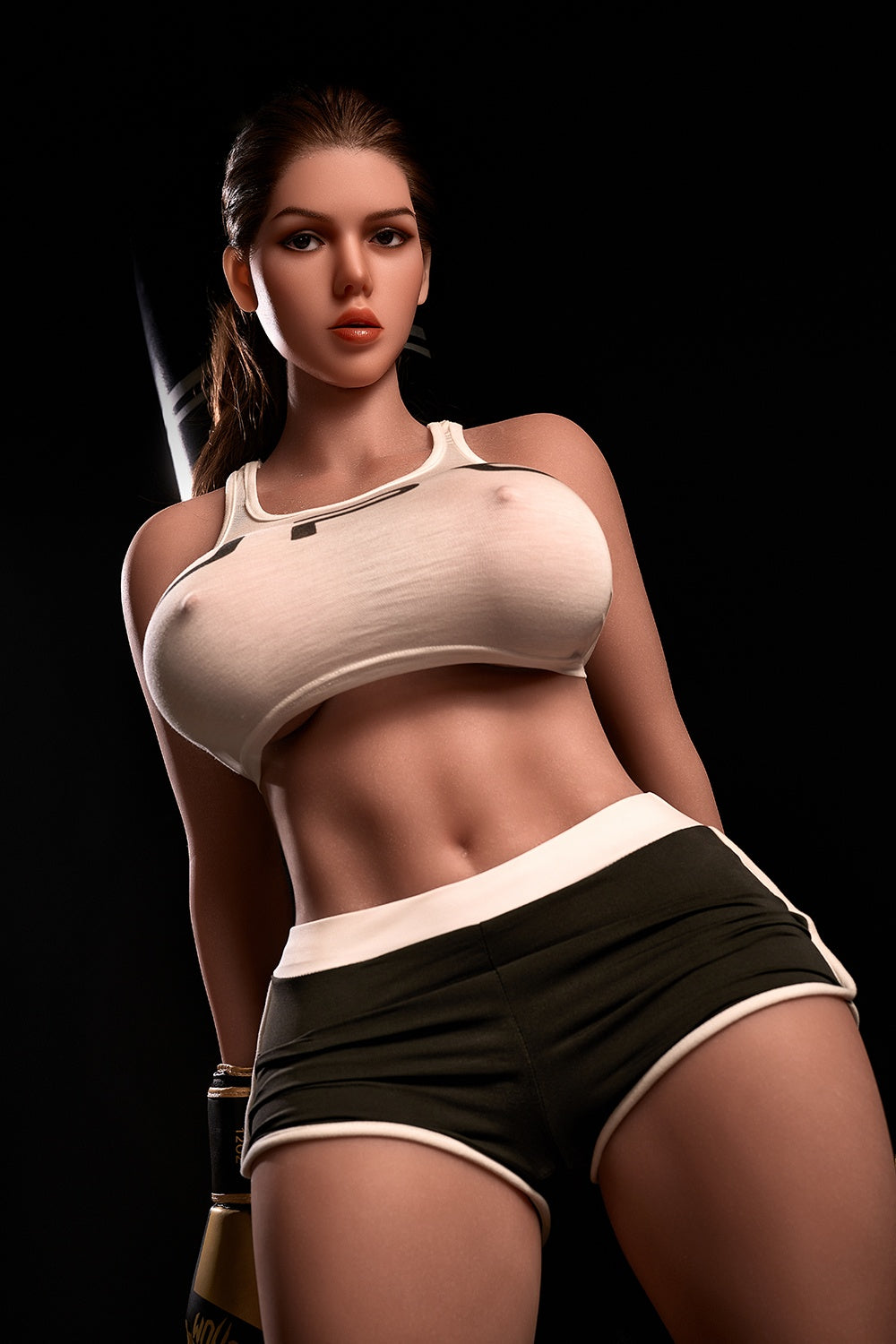 163cm/5ft4 BBW Big Breast Hybrid Sex Doll with Silicone Head Margaret #161