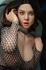 168cm/5ft6 European Busty ROS Full Silicone Sex Doll Mabel #M20