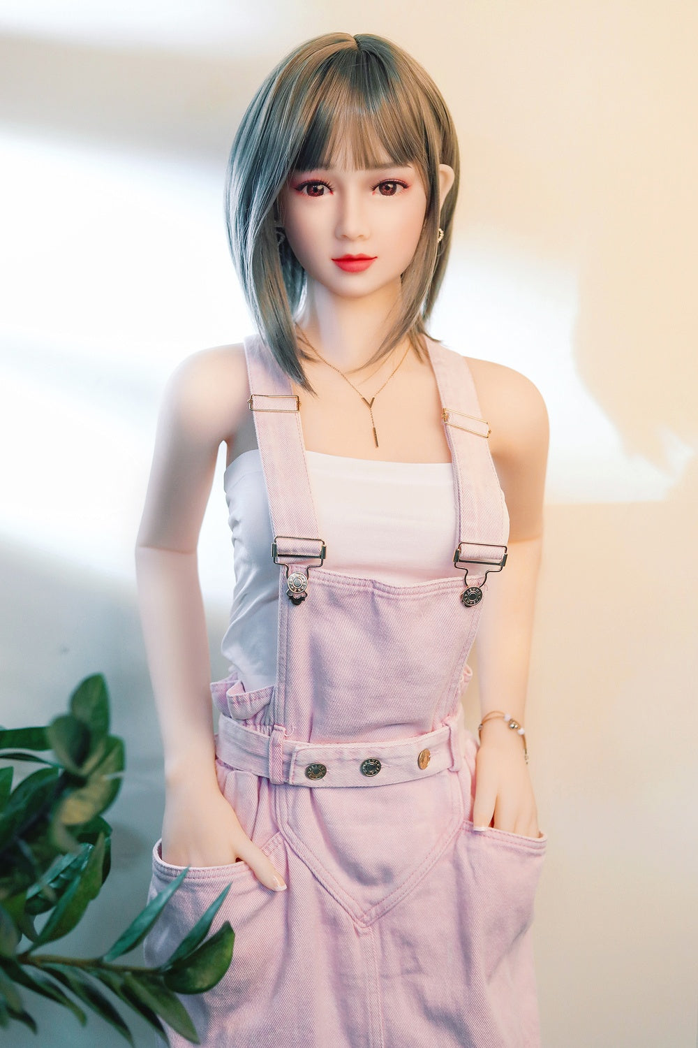 160cm/5ft3 Japanese Cute Full Size TPE Sex Doll Yui #227