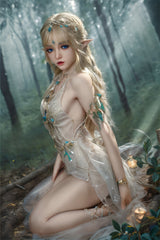 150cm/4ft11 Fantasy ROS Elf Full Silicone Sex Doll Athena #M8