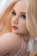 [US In-Stock] 148cm/4ft10 ROS Cute Full Silicone Sex Doll Natalia #M35