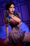 164cm/5ft5 BDSM Movable Jaw ROS Full Silicone Sex Doll Clara #M38