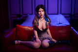 164cm/5ft5 BDSM Movable Jaw ROS Full Silicone Sex Doll Clara #M38
