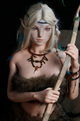 170cm/5ft7 D-Cup Fantasy Movable Jaw ROS Full Silicone Sex Doll Audrey #M52