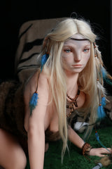 170cm/5ft7 D-Cup Fantasy Movable Jaw ROS Full Silicone Sex Doll Audrey #M52