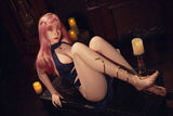 164cm/5ft5 Korean Movable Jaw ROS Full Silicone Sex Doll Juniper #M5