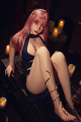 164cm/5ft5 Korean Movable Jaw ROS Full Silicone Sex Doll Juniper #M5